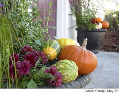 How To Create an Autumn Entry Display for Under $20