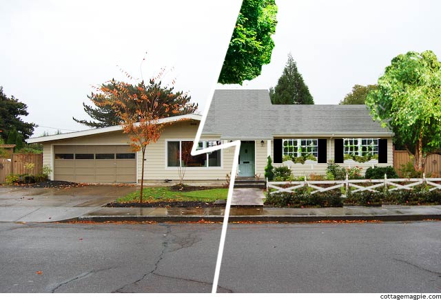 Cape Cod Styled Exterior Digital Makeover