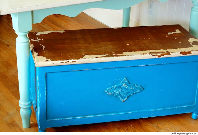 How to Make Over a Thrifted Blanket Trunk