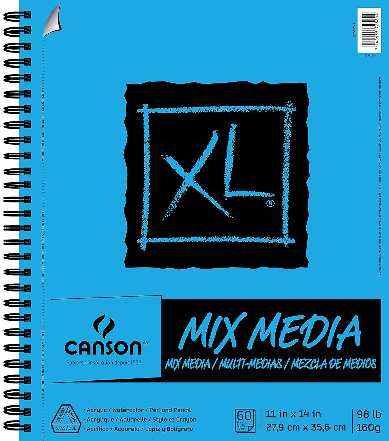 Canson XL Series Mix Media Paper Pad via www.angelamaywaller.com