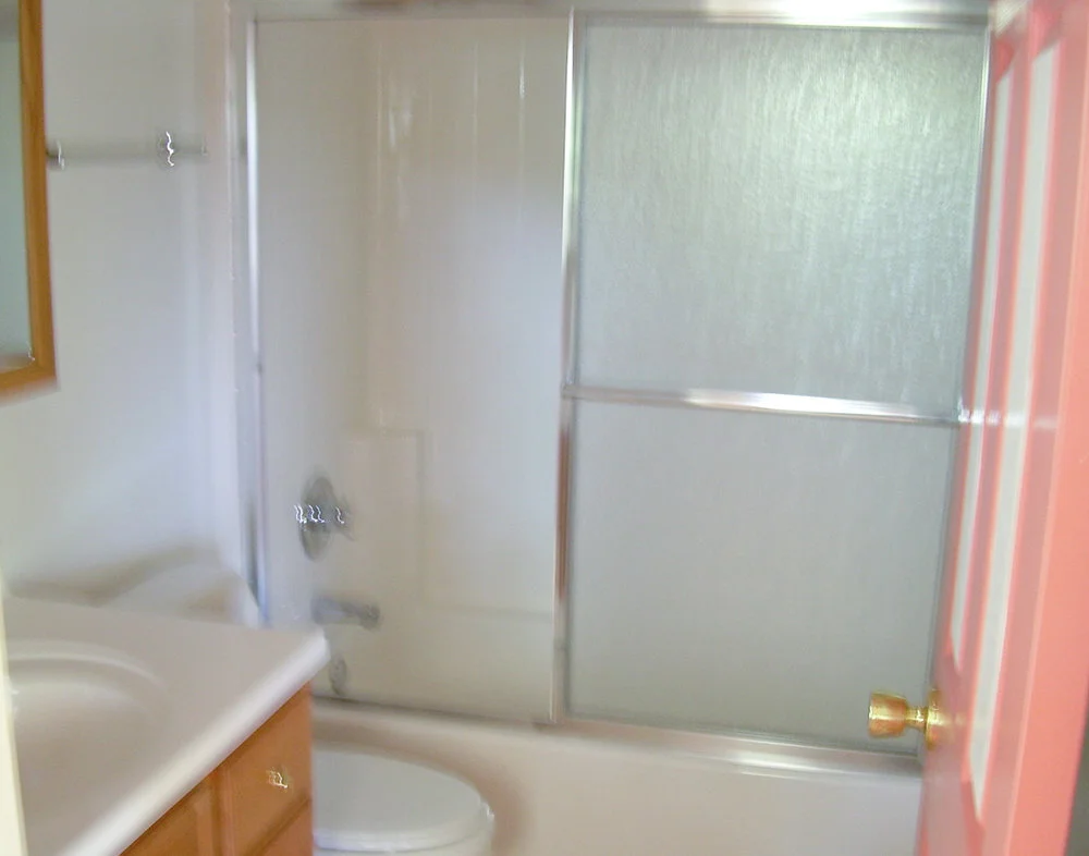 Pear Tree Cottage Office Bathroom Originally via www.angelamaywaller.com