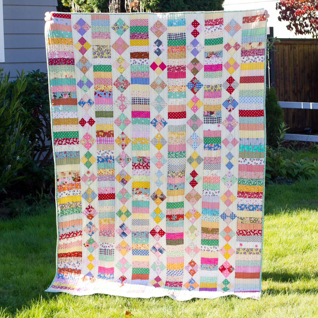 Make Do Patch-and-Coin Quilt