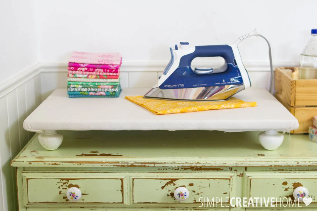 How to Make a DIY Ironing Surface via www.simplecreativehome.com