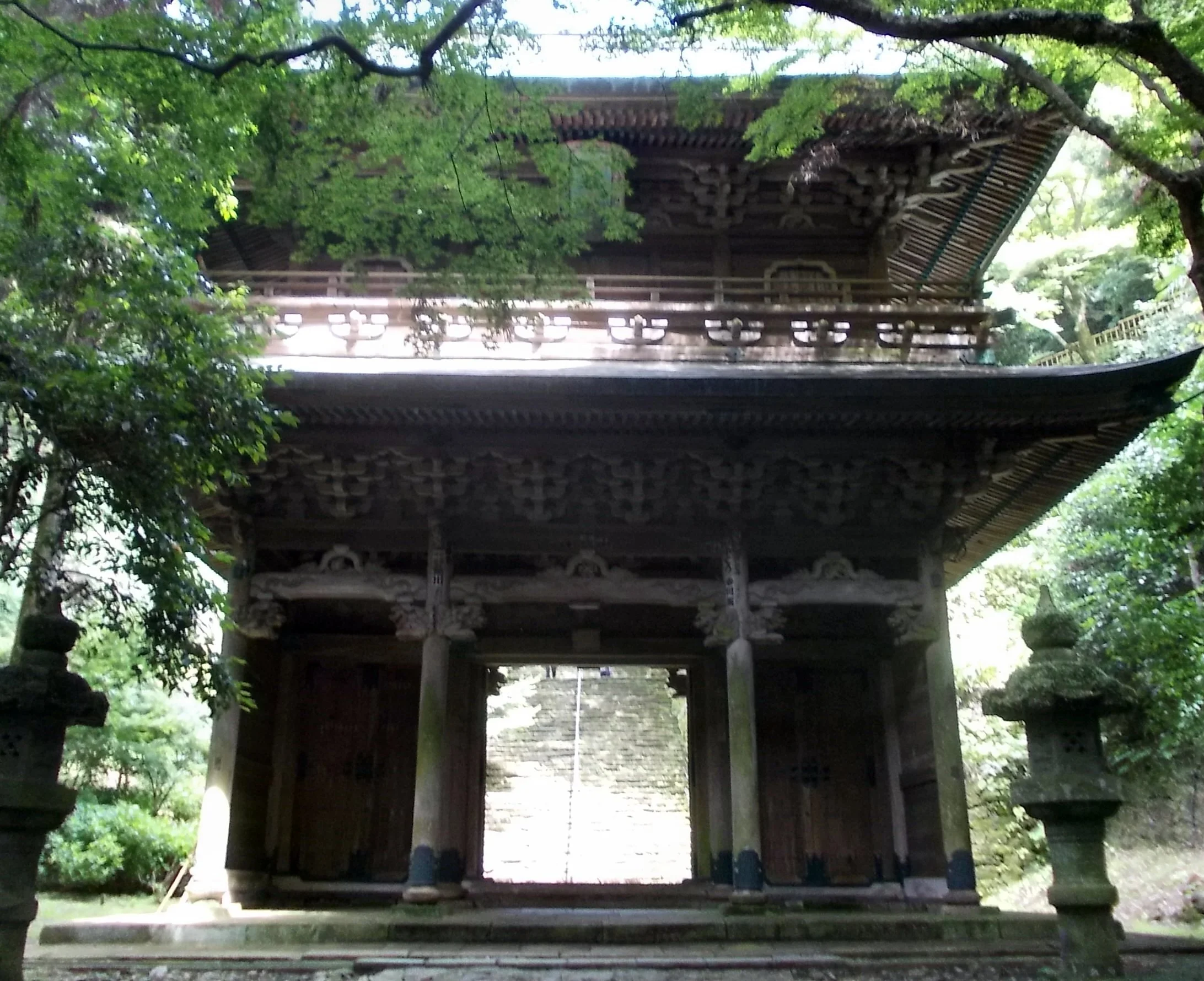 The Kiyomizue Dera (Miyama, Fukuoka)