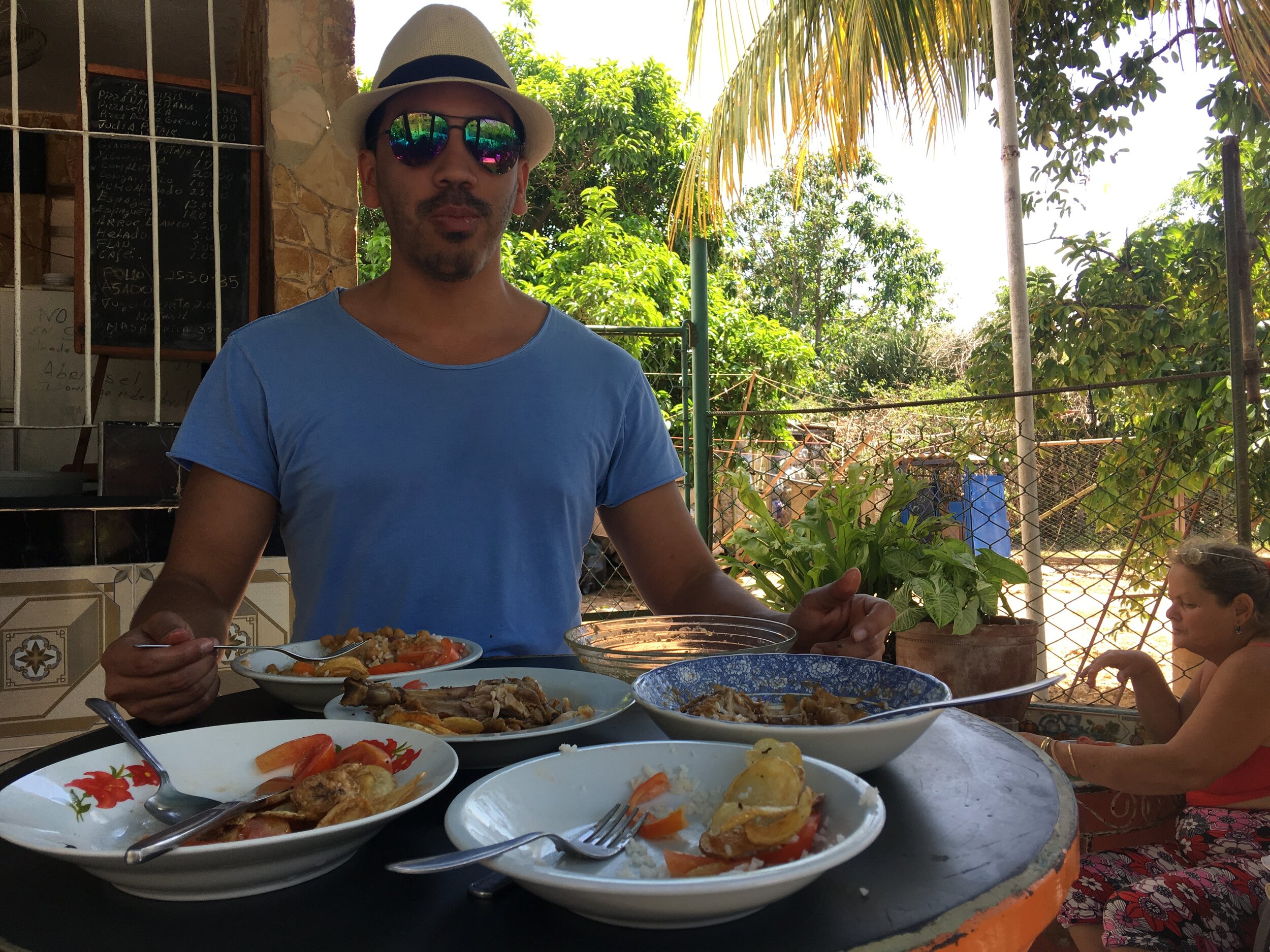 Not Las Chifladas but a tasty chickpea soup.