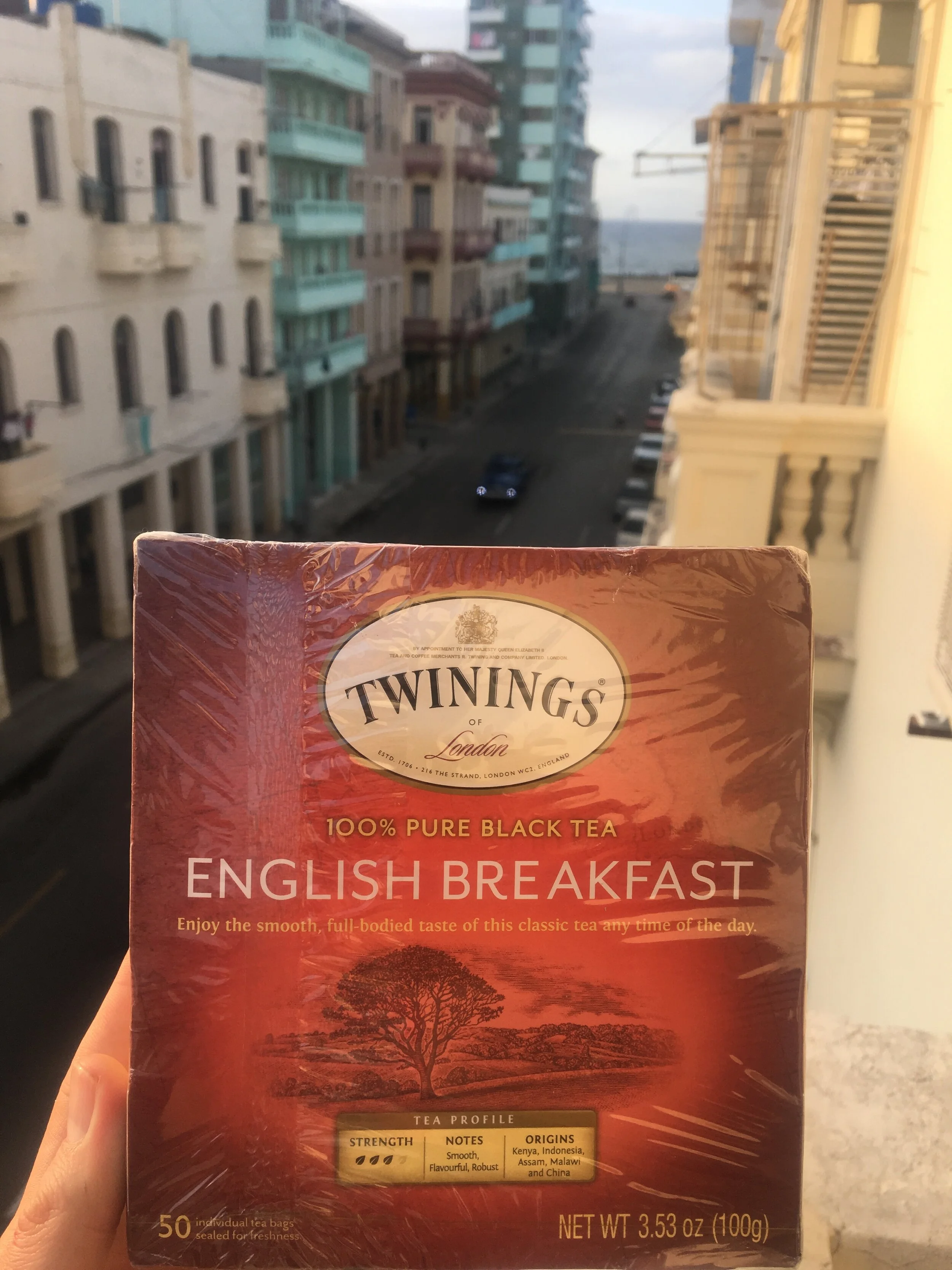 English Tea in Cuba