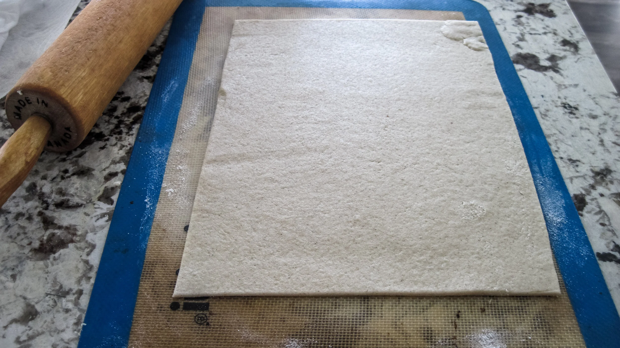Roll out to thin even layer