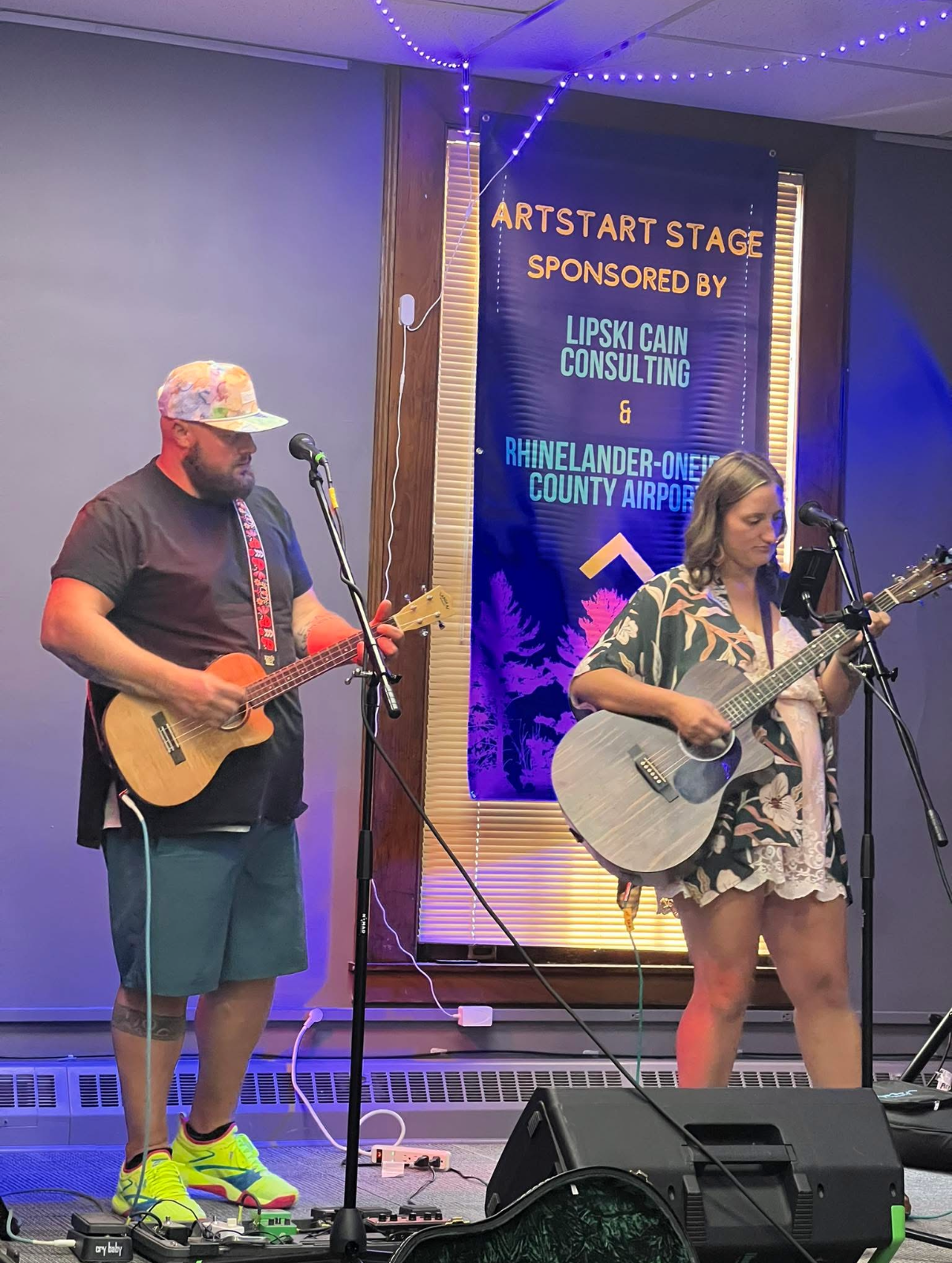 Erik Mahler and Liz Mathias