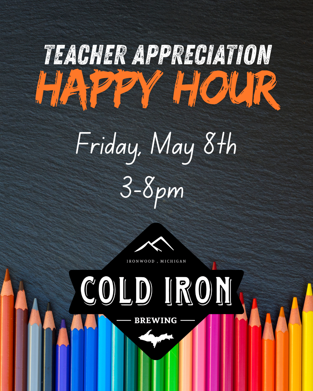 Teacher Appreciation Happy Hour