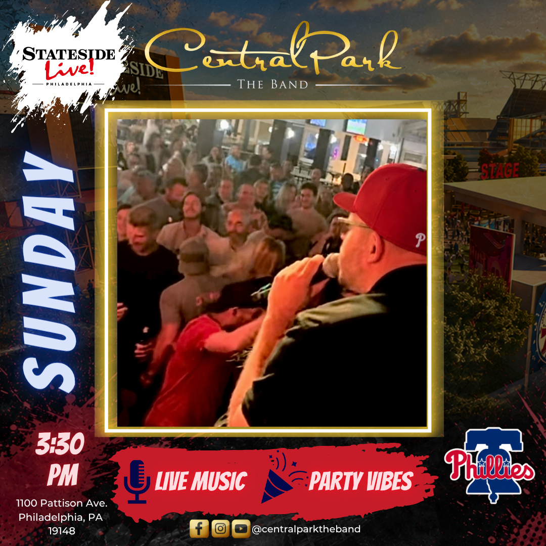CENTRAL PARK THE BAND LIVE - STATESIDE LIVE PHILADELPHIA 7/26