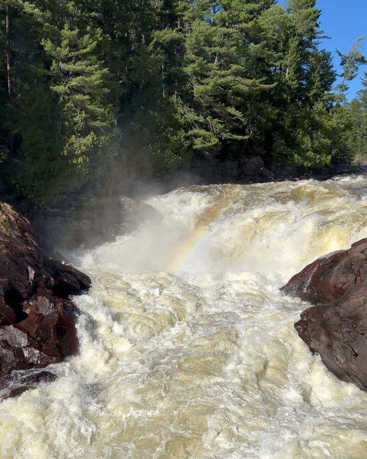 Finally got to escape to Canada to visit @radicless in Montreal and do some camping in @parcnationalopemican. The campsites are beautiful and La Grande Chute is massive! Not pictured here is another breathtaking waterfall that was only accessible by 