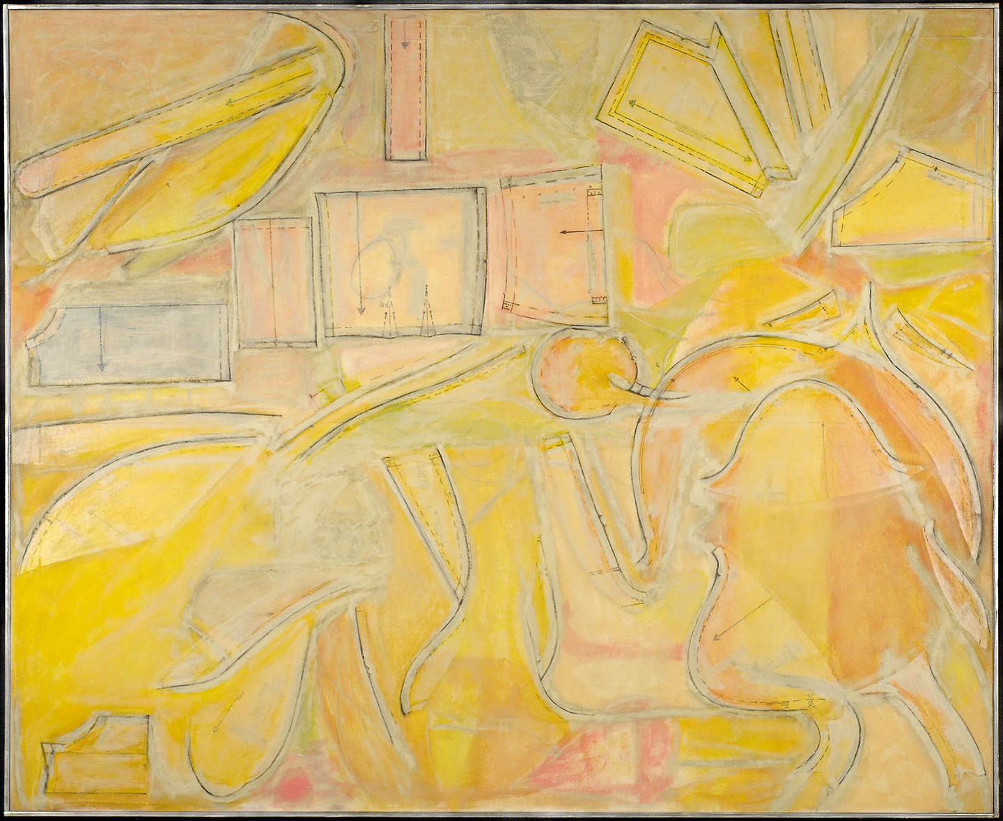 Odalisque Omage de Kooning