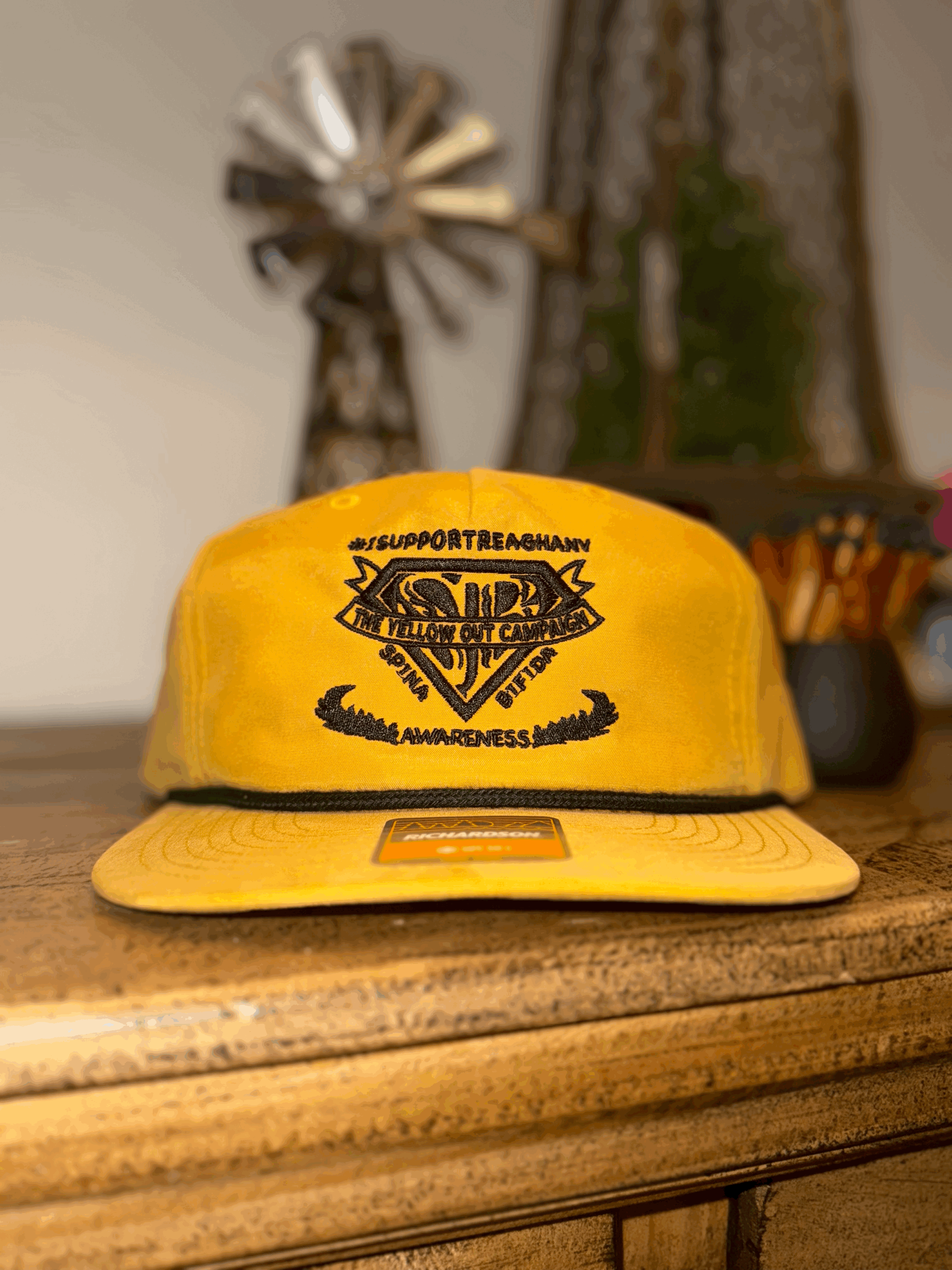 TYOC Yellow Rope Hat