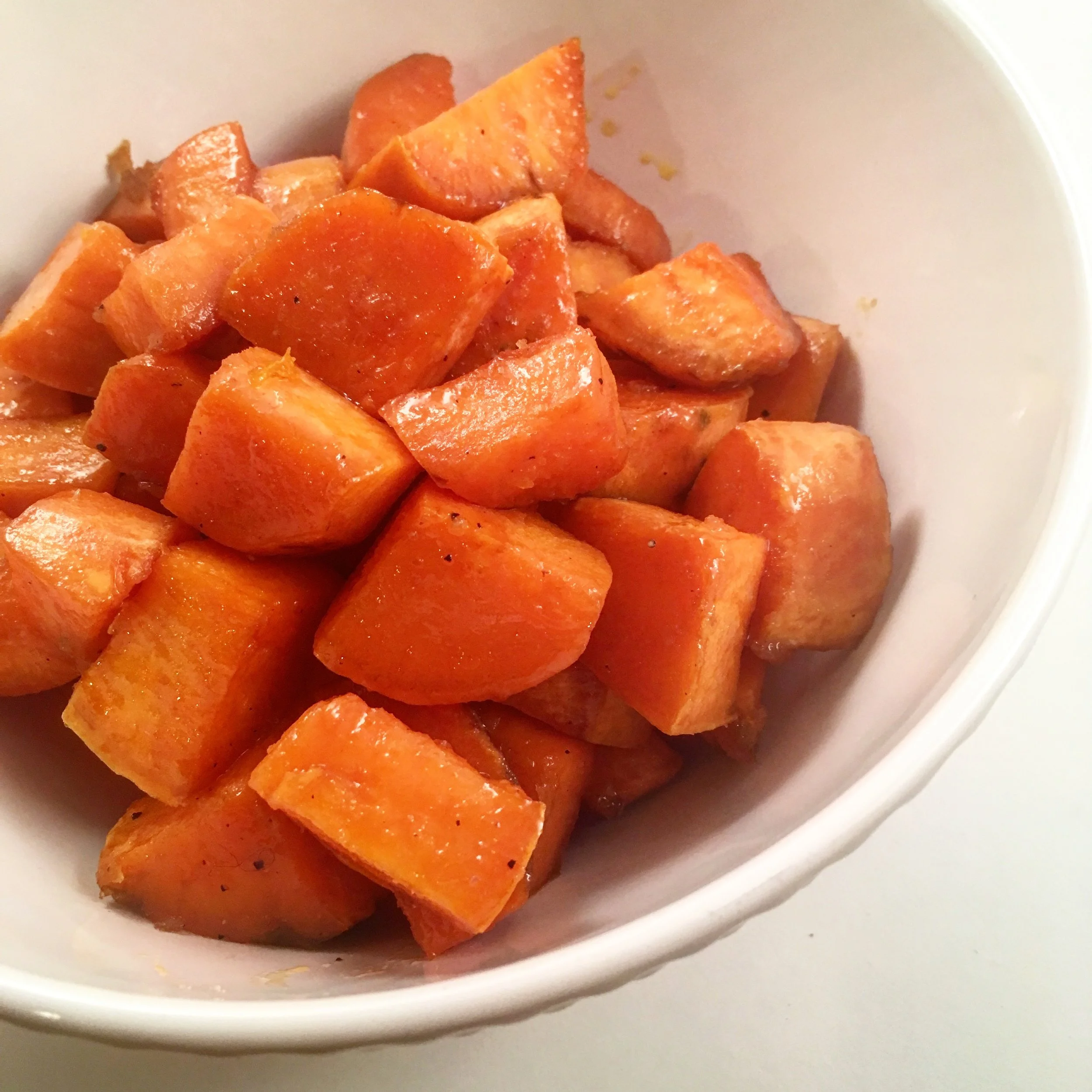 Catherine's Glazed Sweet Potatoes