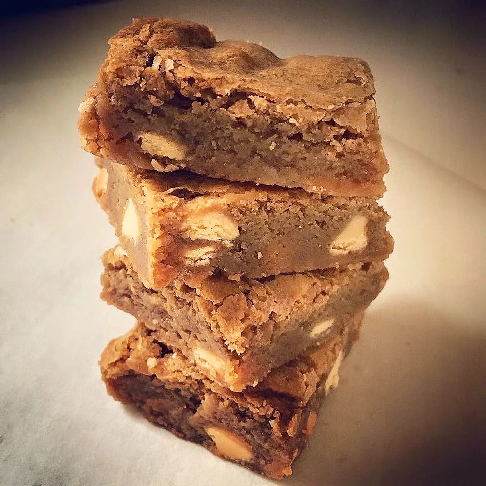 Outrageous and Inappropriate Blondies