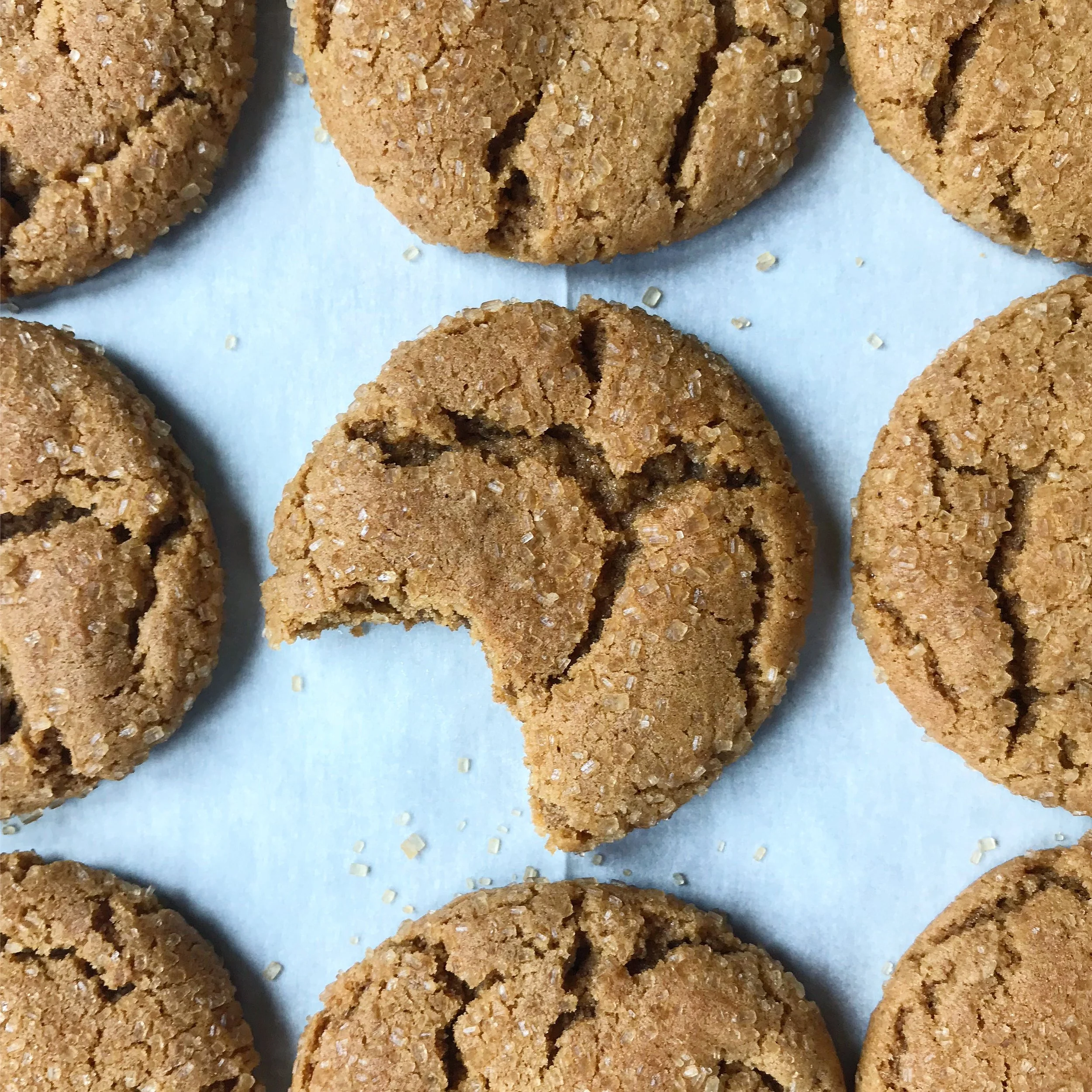 Chewy Ginger Cookies
