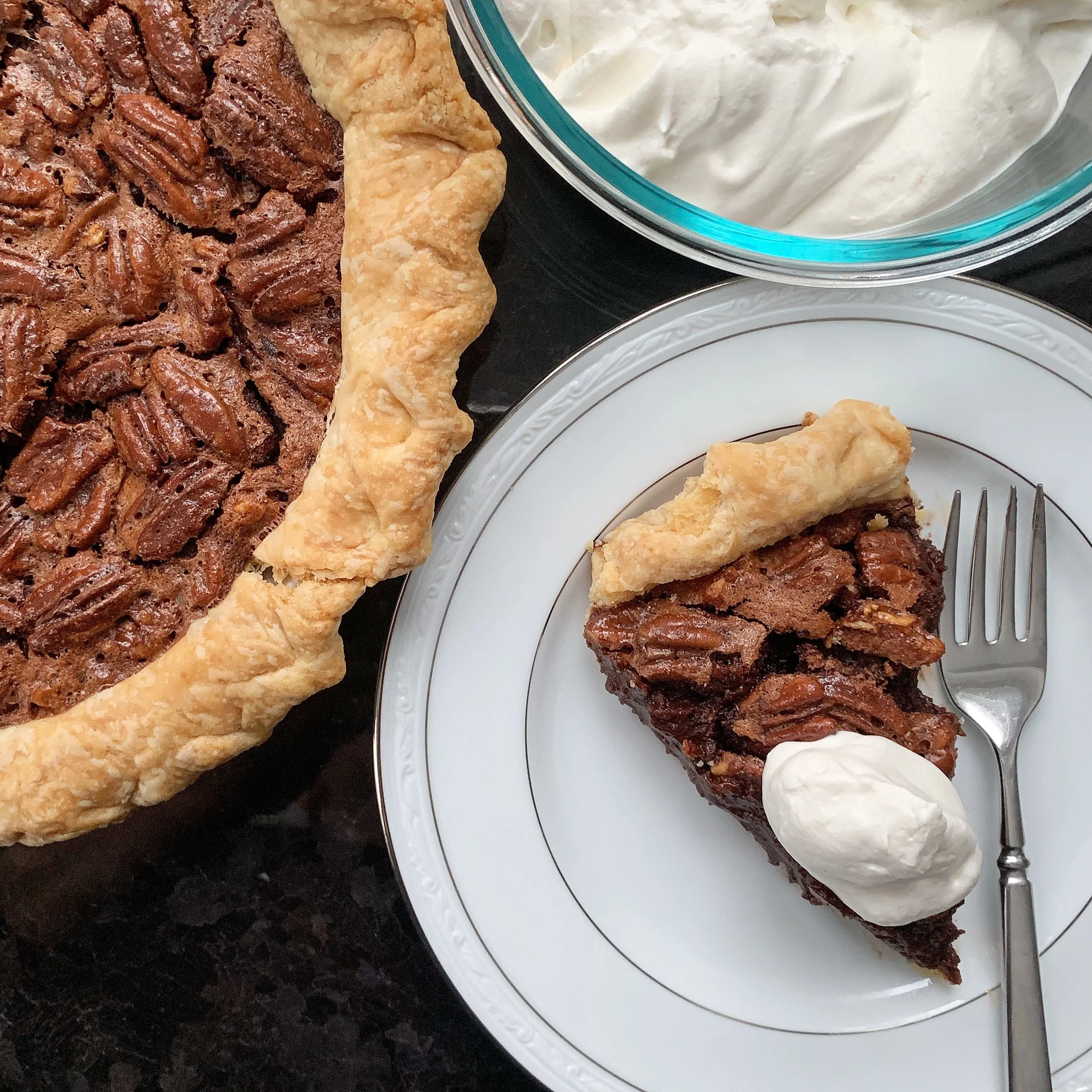 The Chocoholic's Pecan Pie