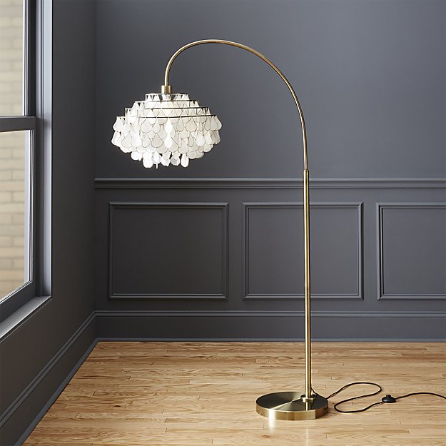 Teardrops Arc Floorlamp