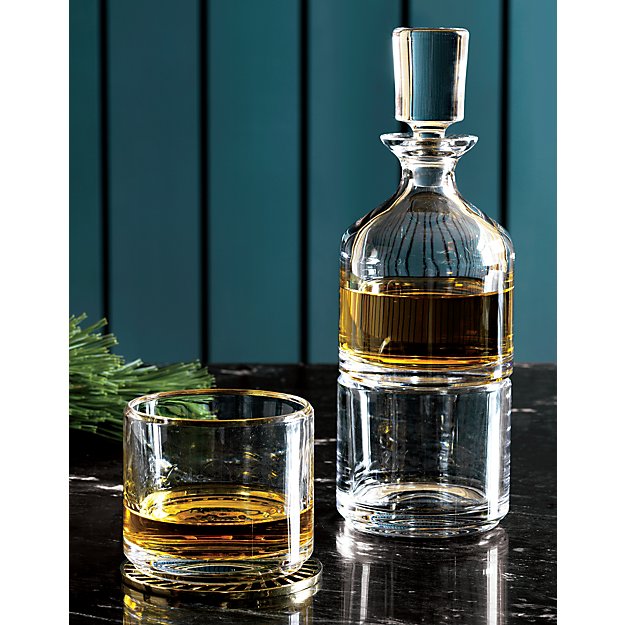Stacked Decanter Set