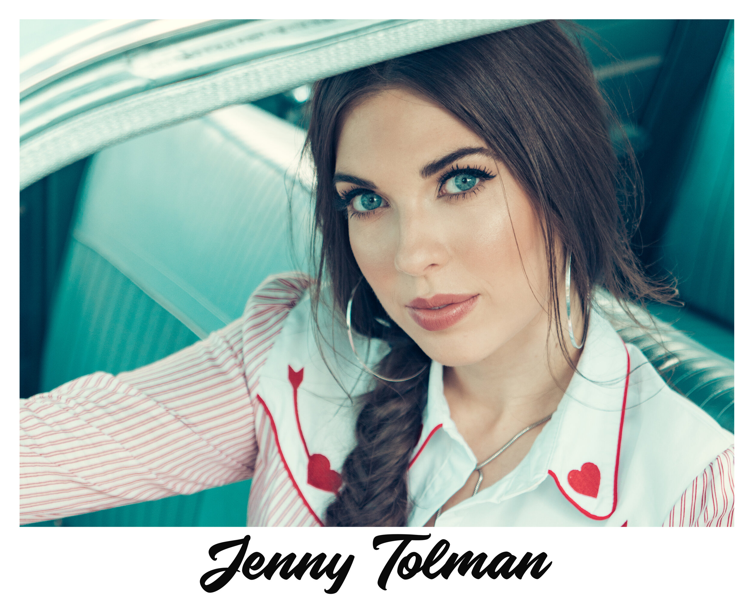 Autographed 8 X 10 Turquoise