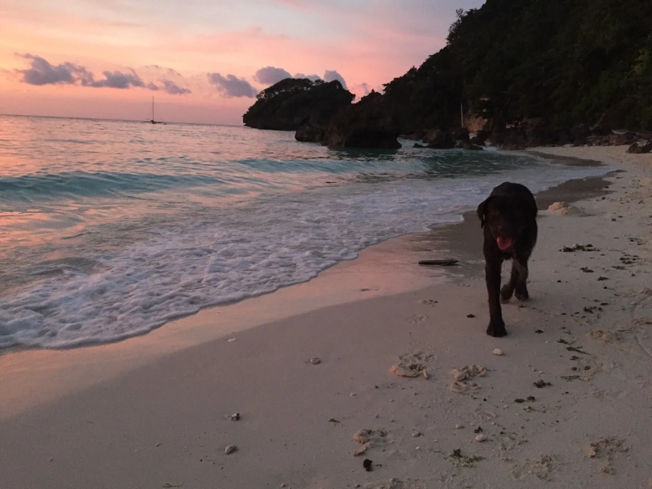 Evening stroll balinghai beach