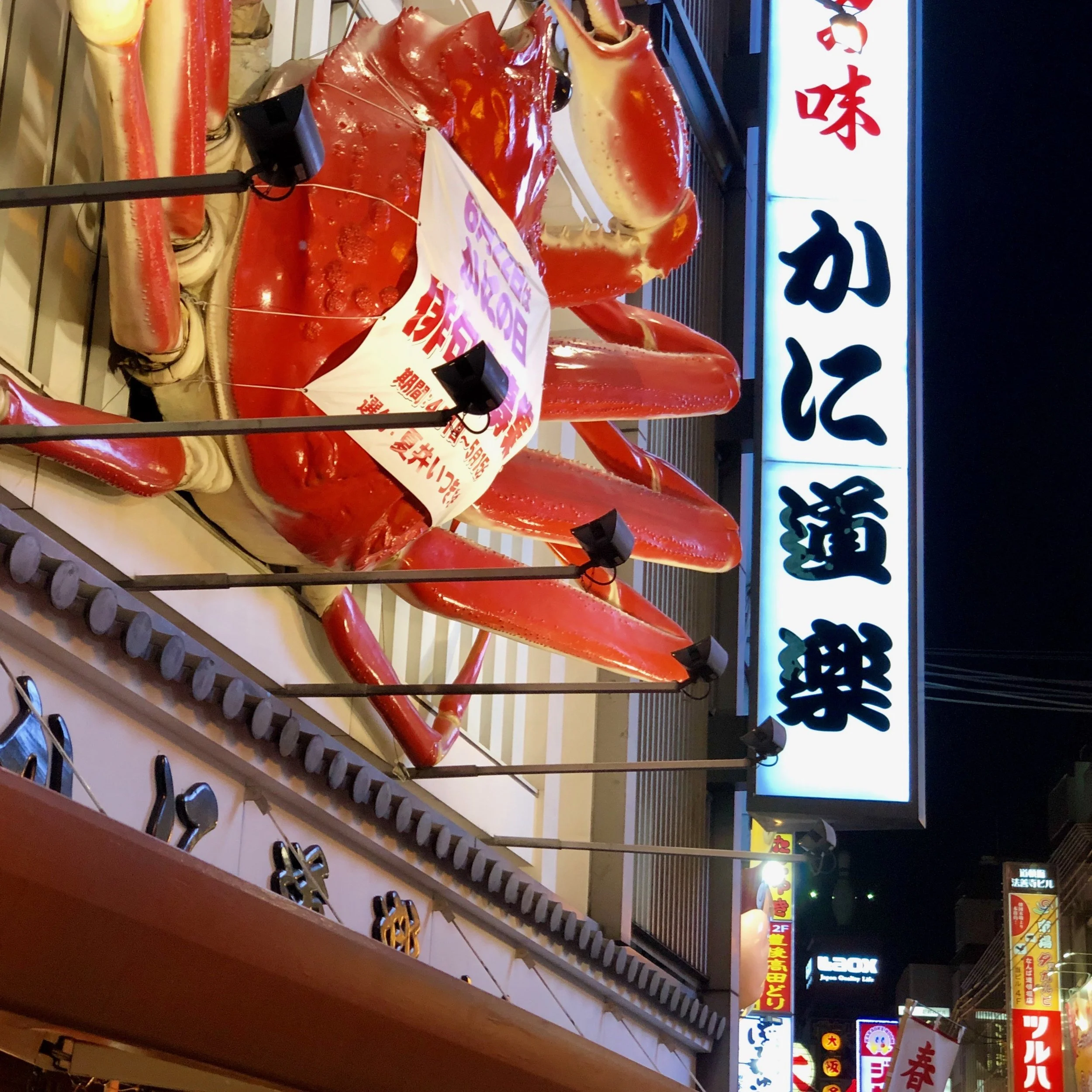 Osaka Street Food - Kuidaore ‘eat until you drop’ 
