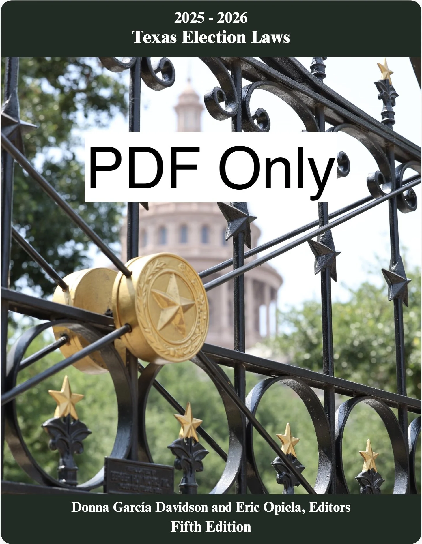 2025-2026 Texas Election Laws PDF-Only Edition (Tax Included)