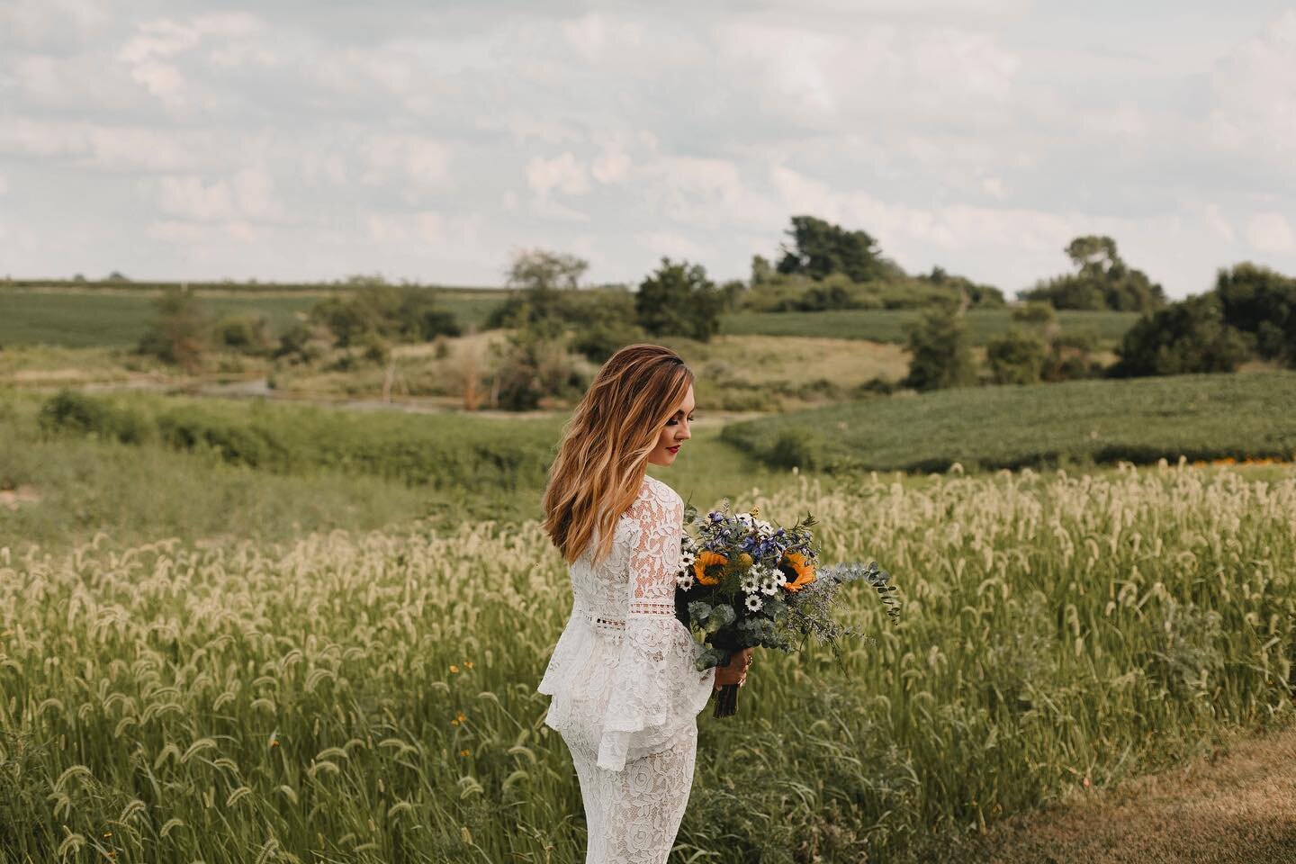 Cassidy was a stunning bride and had one of the most beautiful wedding dresses. When she isn&rsquo;t getting married herself, she is a makeup artist for other weddings. Check her out at @blushbycassidy. We highly recommend her! 😊