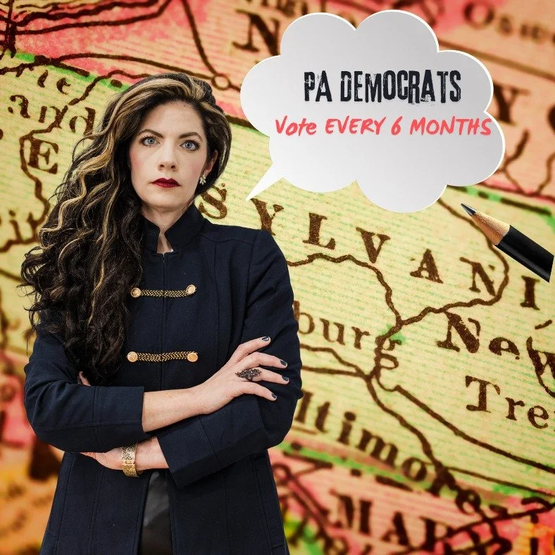 Great win, PA! Greatest win, City of Meadville, @jaimekinder1977 , @lincoln.roosevelt.7 , @woffordmoody , @vote4meadville , @stellaforjudge , @votejudgeneuman !❤️

Chairwoman @ljhellfire (Lindsey Helfrey Scott) reminds us Petition Period is right aro