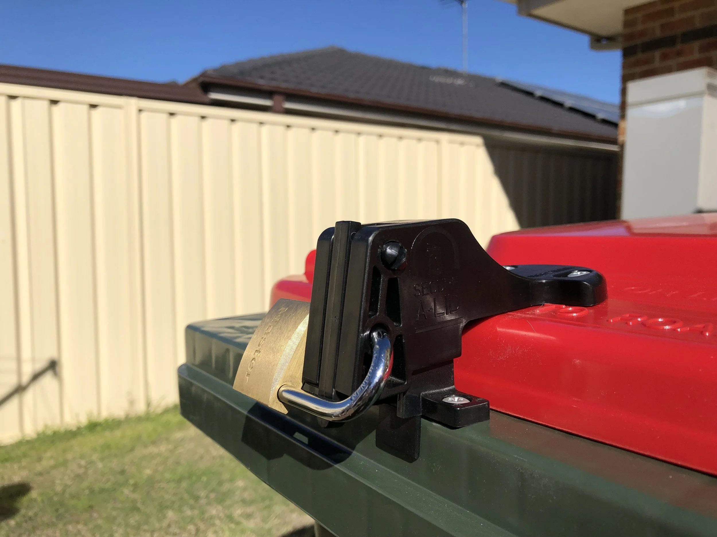 Secure A LidWheelie Bin Locks Gravity