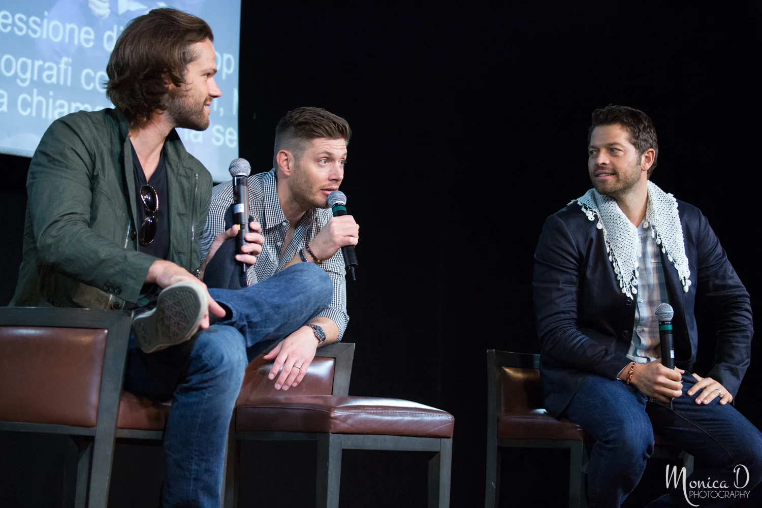 Jared Padalecki, Jensen Ackles and Misha Collins