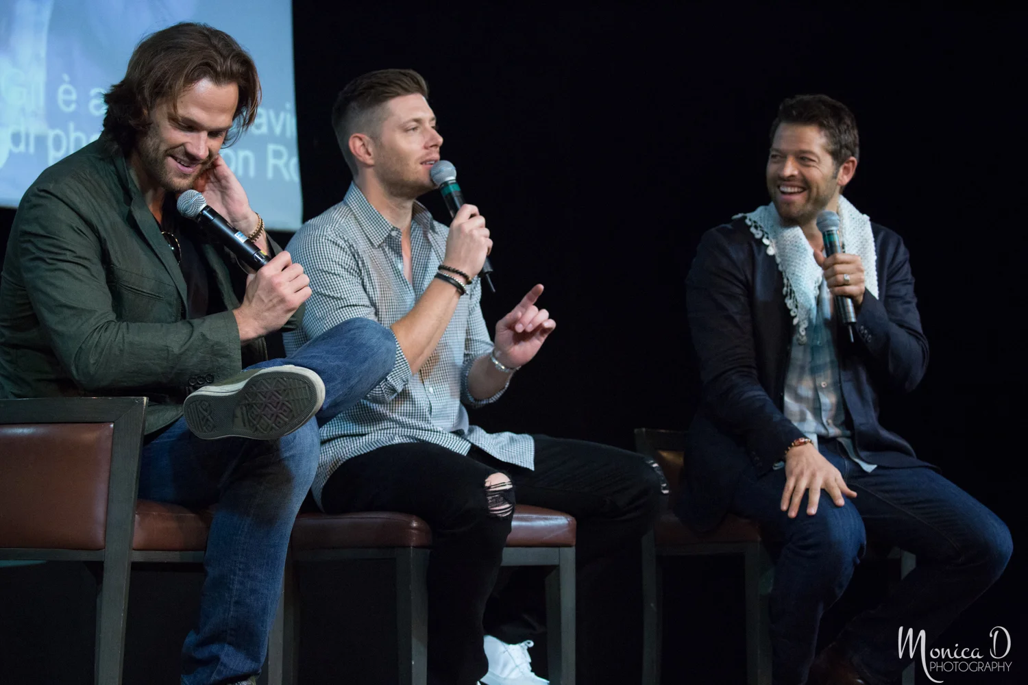 Jared Padalecki, Jensen Ackles and Misha Collins