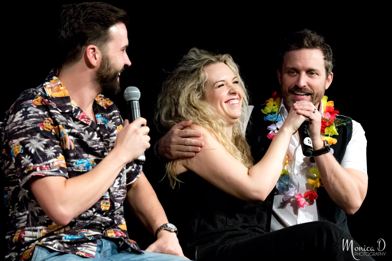 Gil McKinney, Briana Buckmaster, Rob Benedict