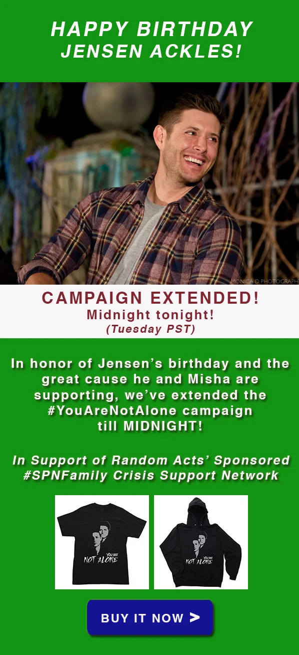 Creation Stands - Jensen Ackles Birthday