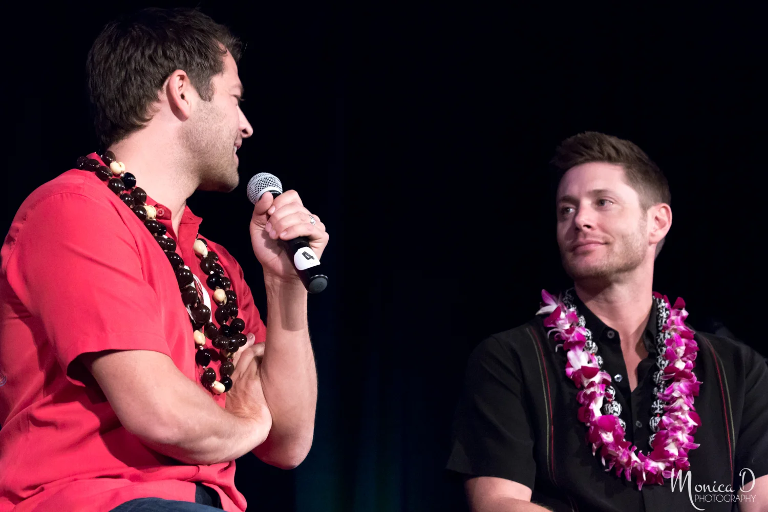 Misha Collins and Jensen Ackles