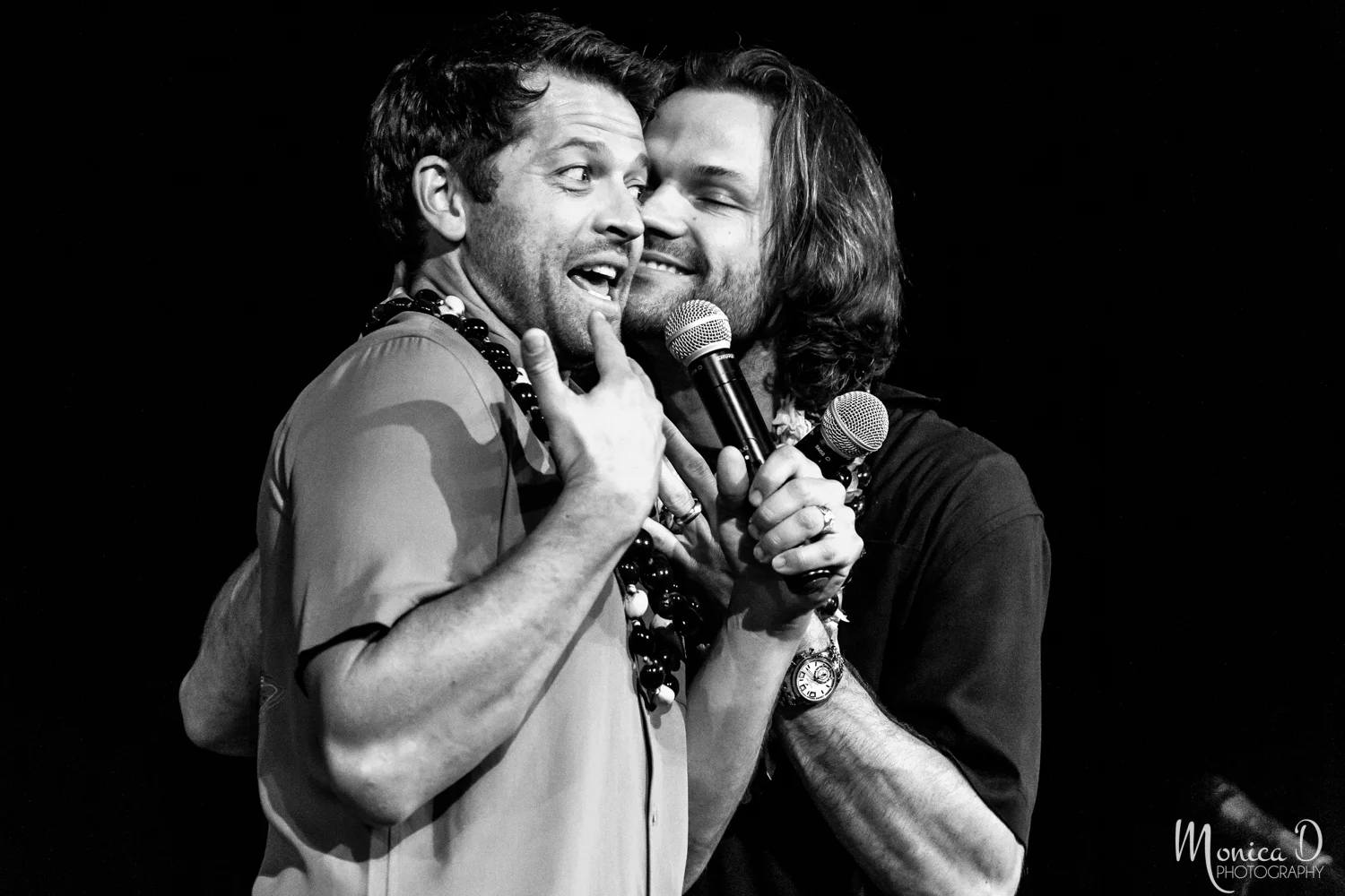 Misha Collins and Jared Padalecki
