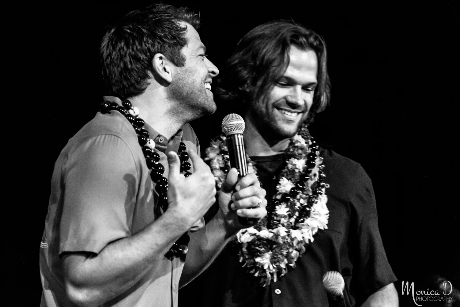 Misha Collins and Jared Padalecki