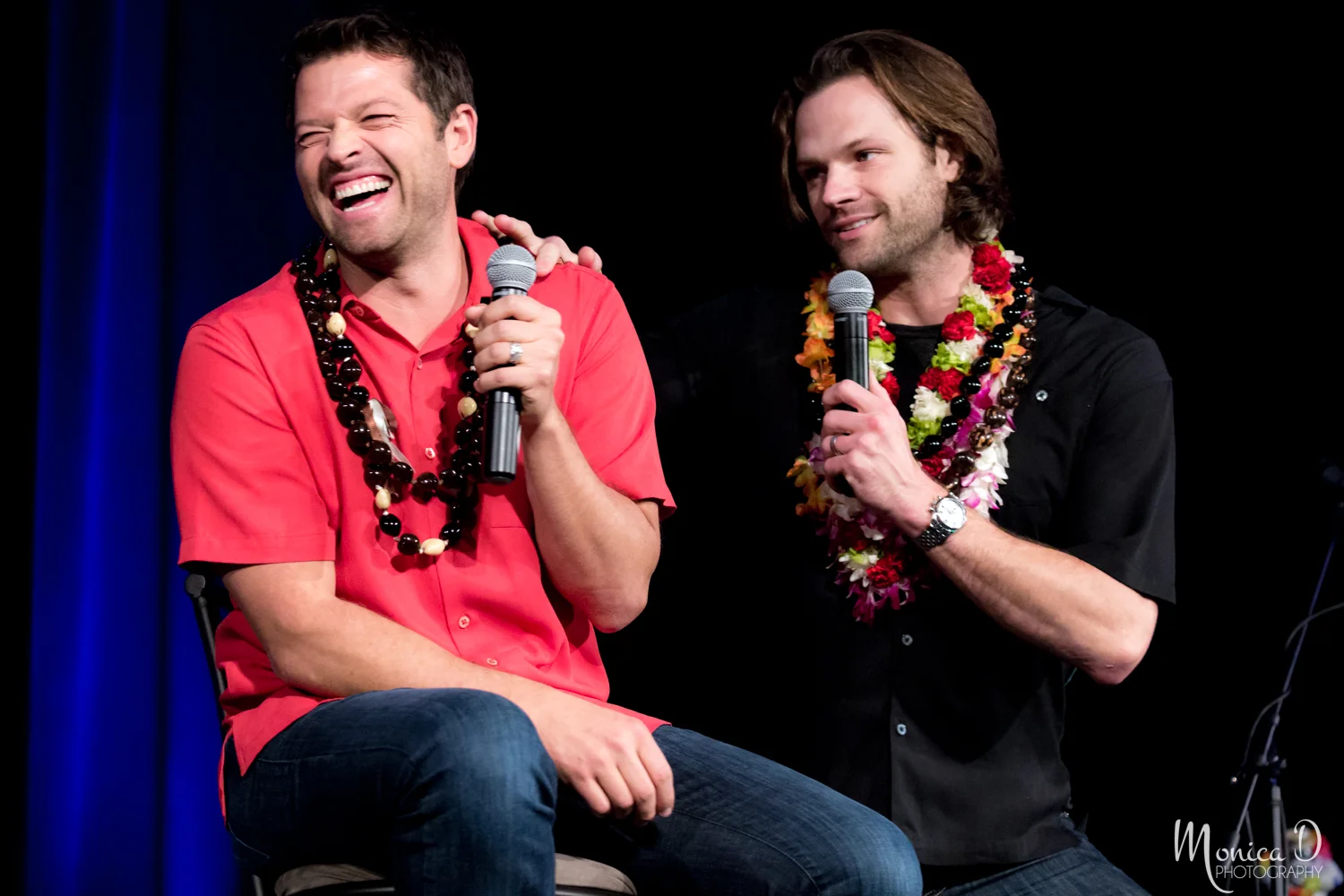 Misha Collins and Jared Padalecki
