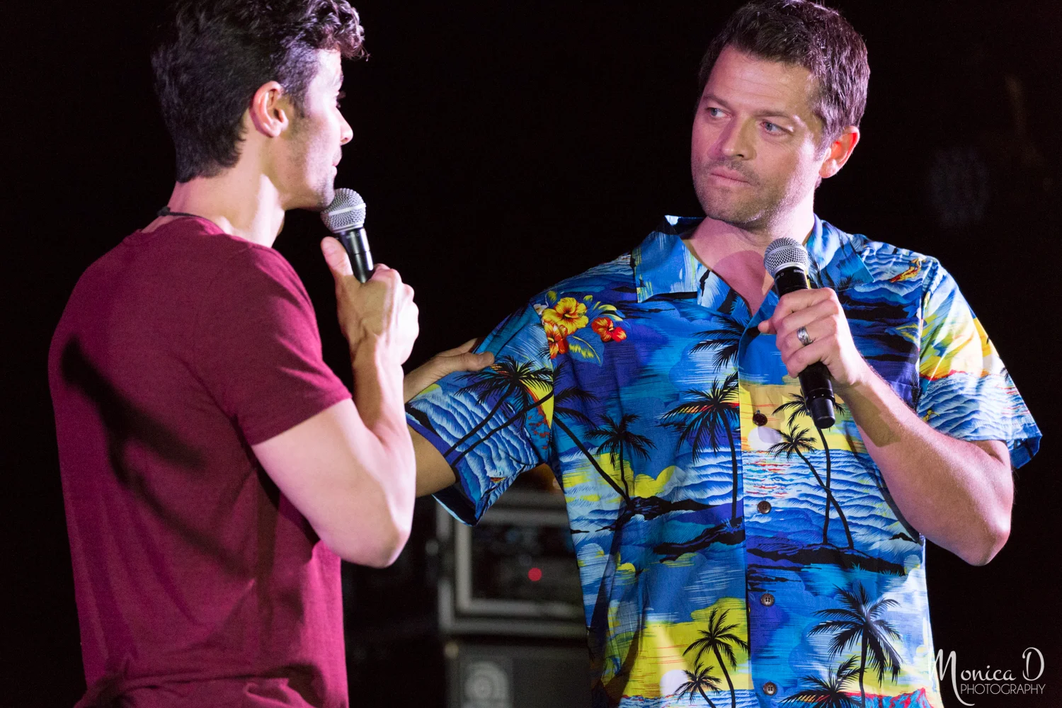 Matt Cohen and Misha Collins