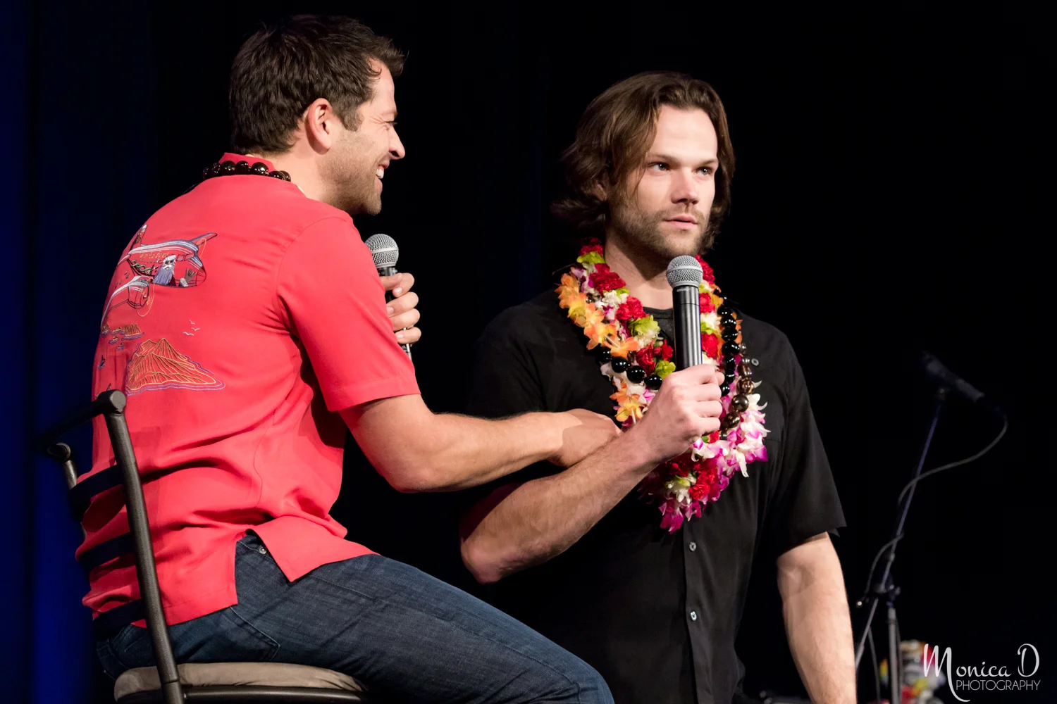 Misha Collins and Jared Padalecki