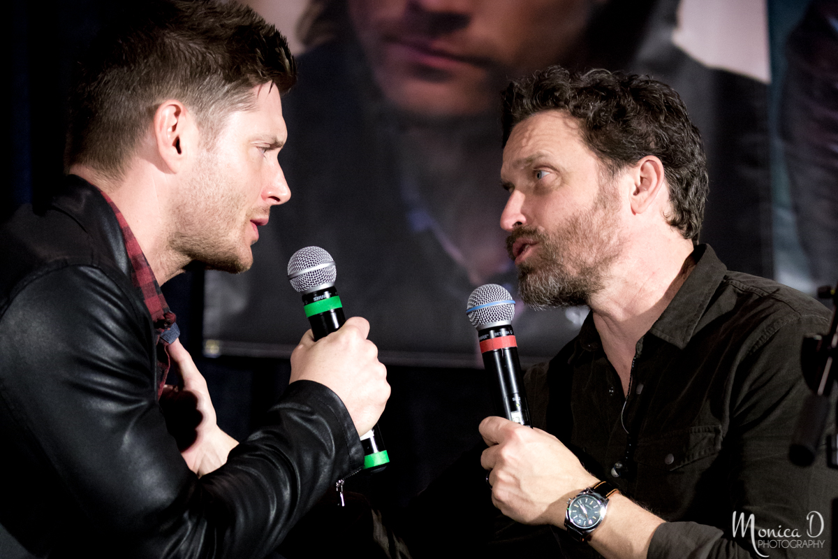 Jensen Ackles and Rob Benedict