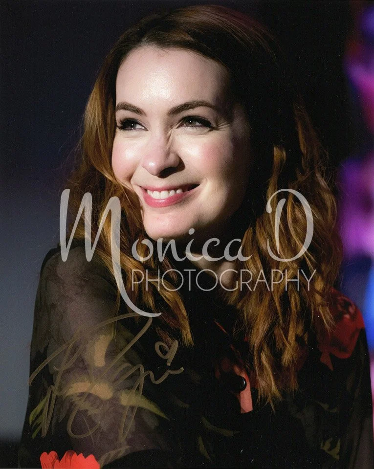 Felicia Day on stage  during the Supernatural Convention in Vancouver, British Columbia