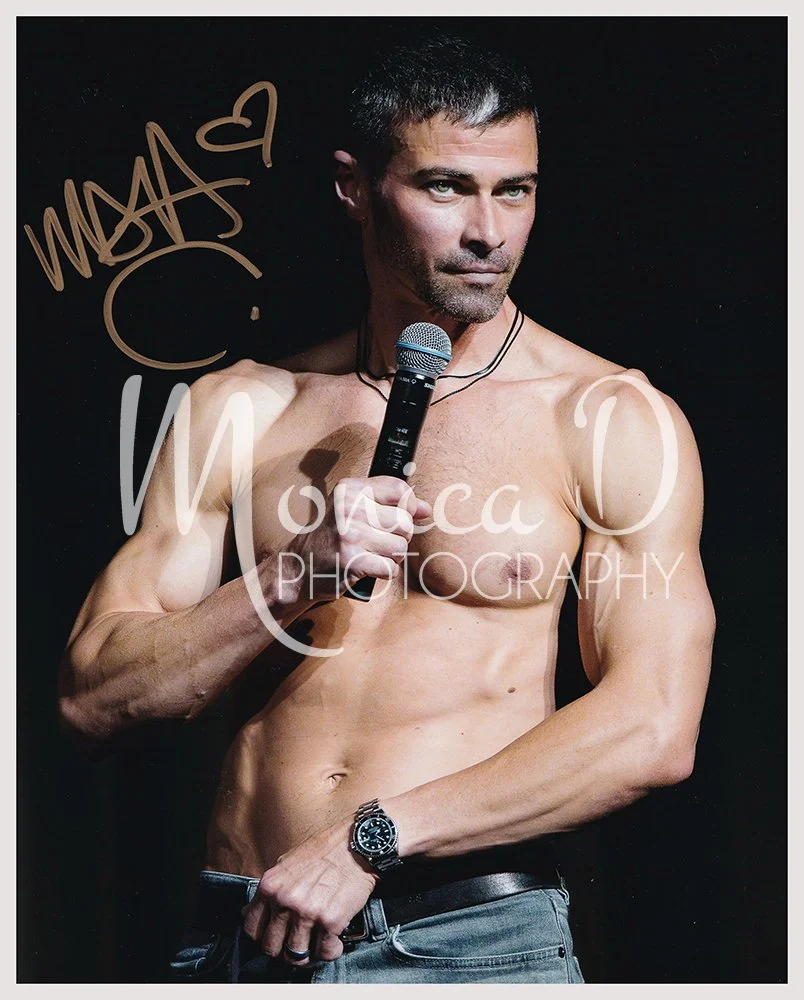 Matt Cohen on stage during the All Hell Breaks Loose convention in Melbourne, Australia, March 2024