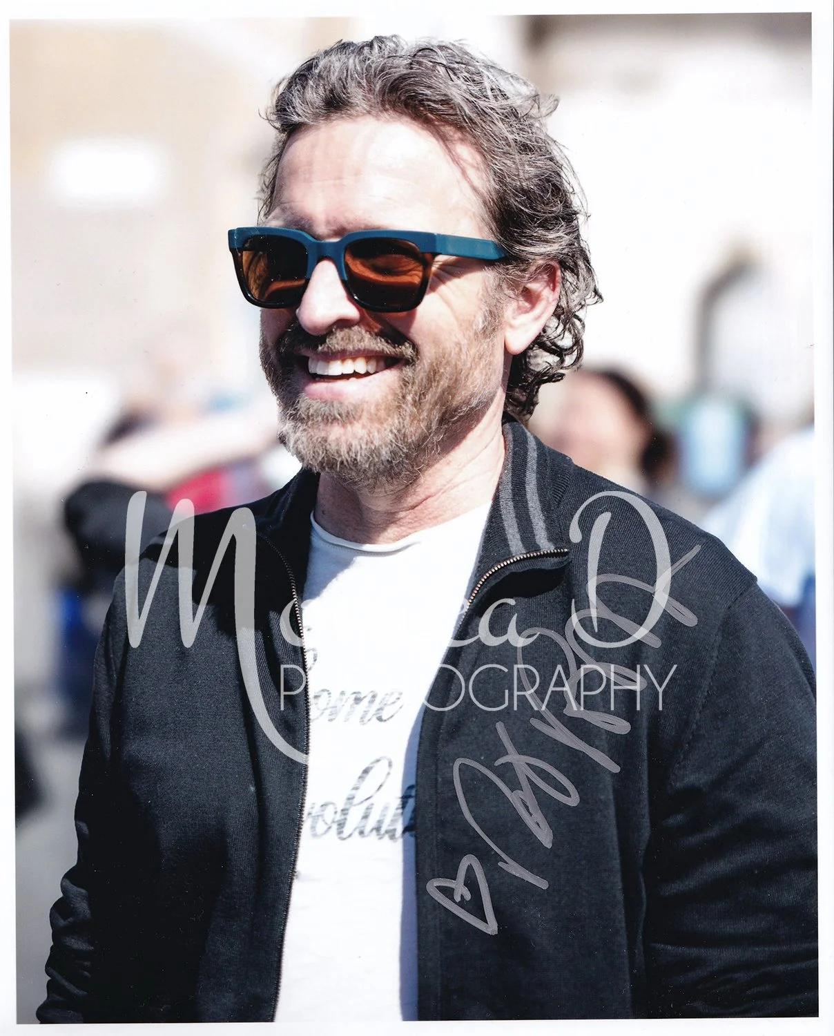 Rob Benedict participating in the Roman Holiday event during the weekend of the Jus In Bello convention in Rome, Italy, 2024