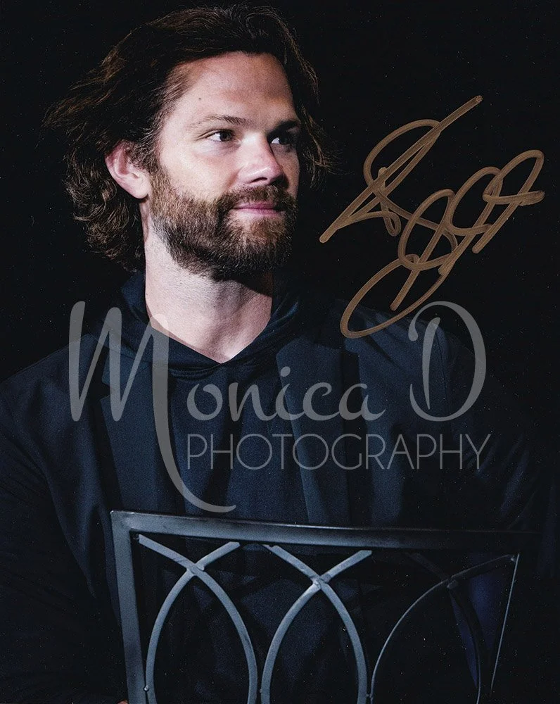 Jared Padalecki photographed at the Supernatural Conevntion in Seattle, 2024