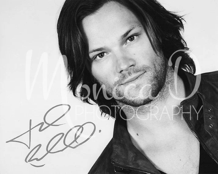 Back ad White photo of Jared Padalecki