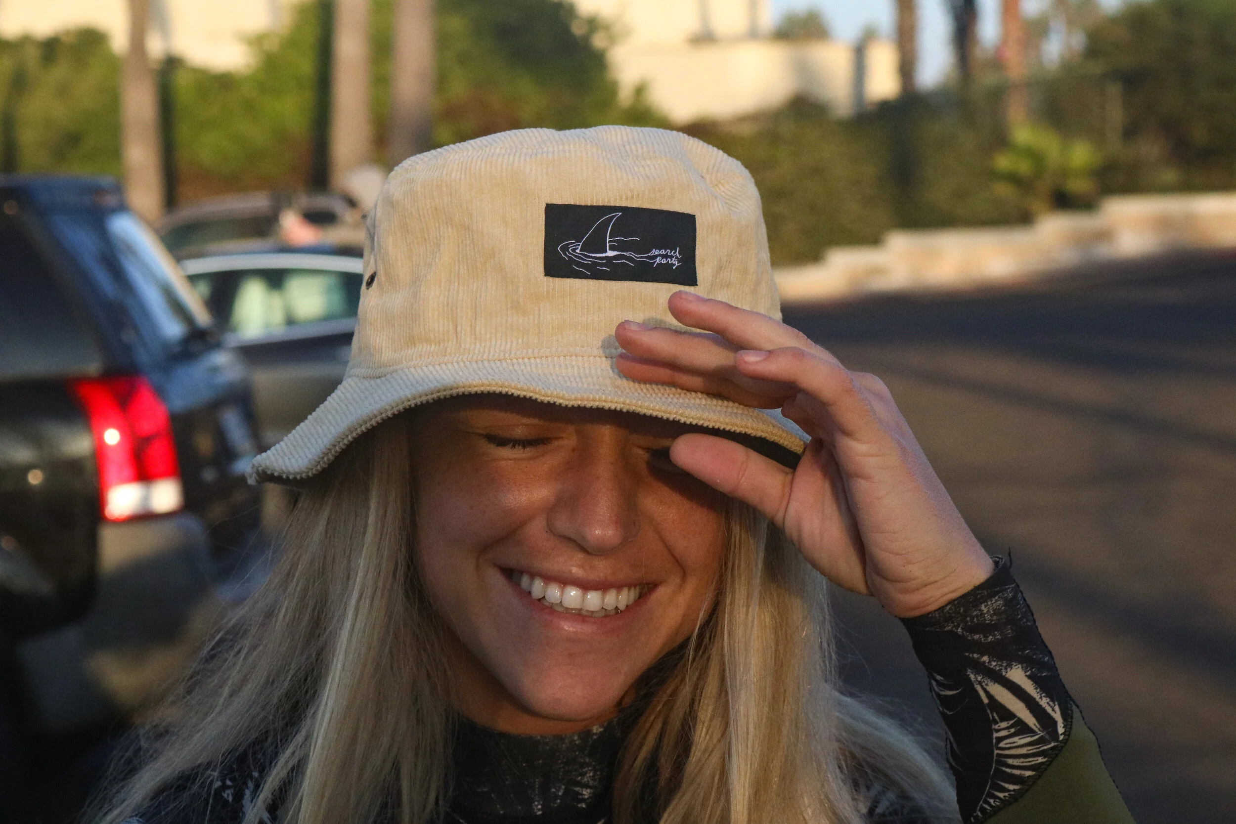 The Weekend Bucket Hat: Cream Corduroy