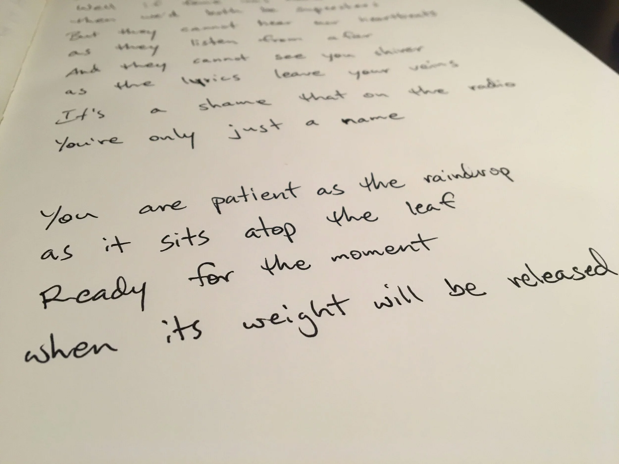 Lyrics - "Just a Name"