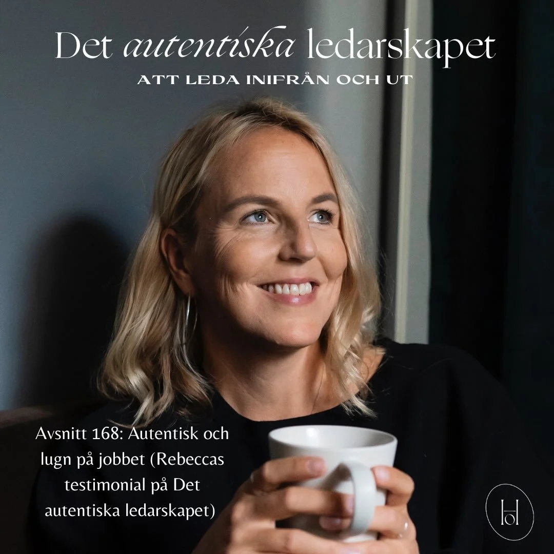 Jag tror att m&aring;nga av oss l&auml;ngtar efter, och beh&ouml;ver, mer autenticitet, mer trygghet, mer nyfikenhet och mer kollektiv visdom p&aring; jobbet. Det autentiska ledarskapet-programmet &auml;r mitt bidrag till att fler ska f&aring; upplev