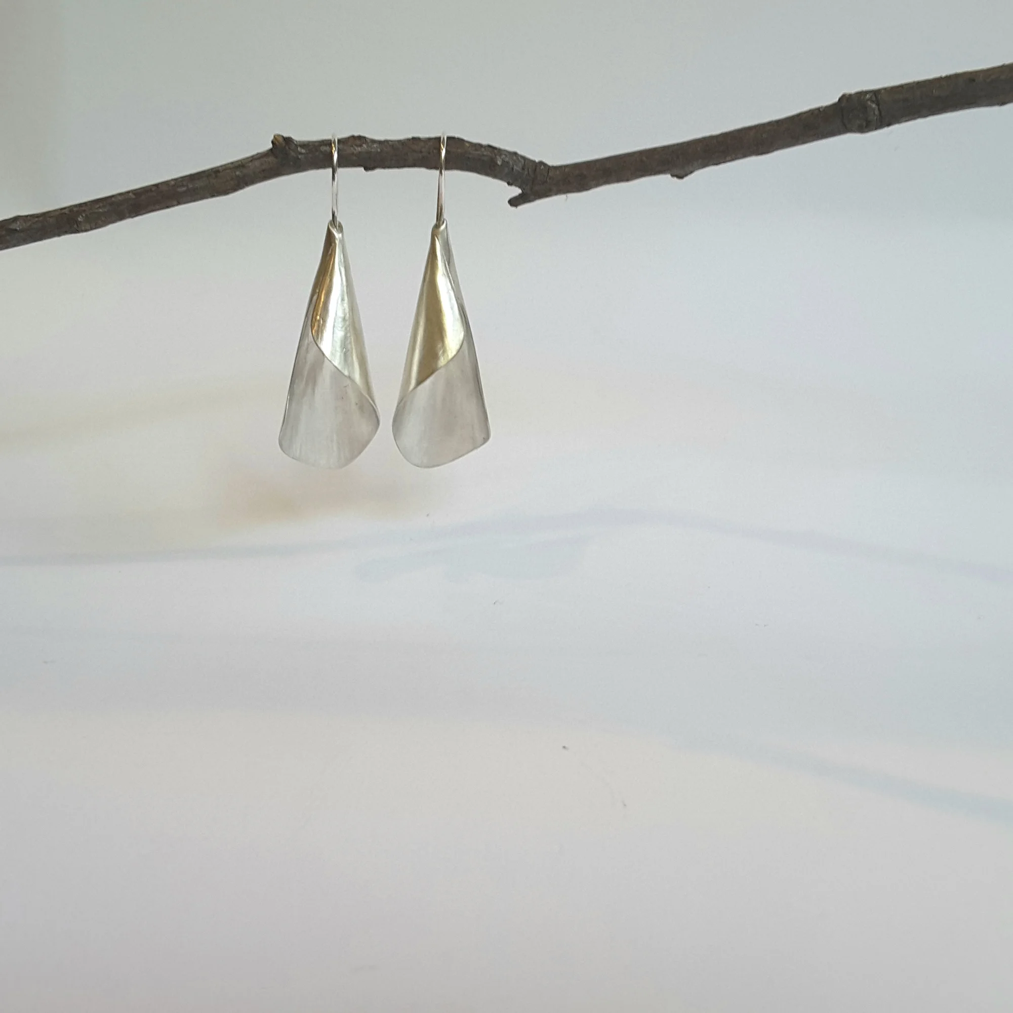 Large Lily Earrings